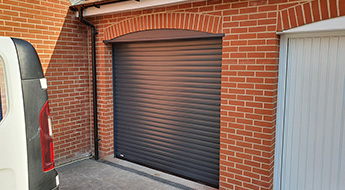 Anthracite Roll-up Garage door